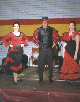 spaanse dans flamenco feest