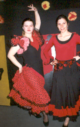 spaanse dans flamenco feest